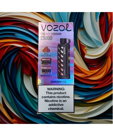 VOZOL CHERRY İCE 25000