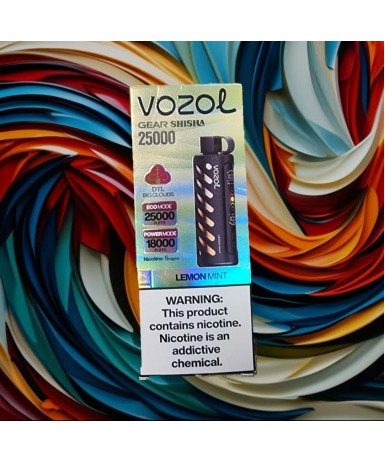 VOZOL LEMON MİNT 25000