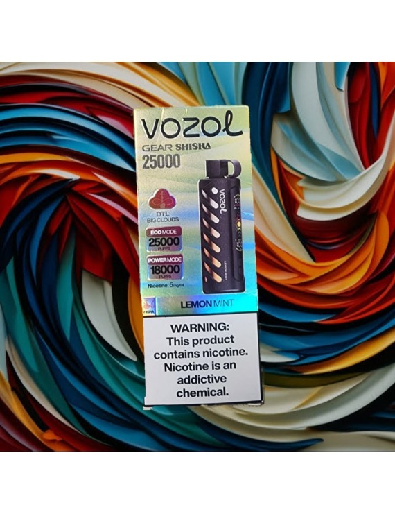 VOZOL LEMON MİNT 25000
